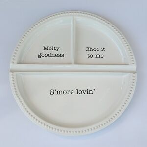 MUD PIE S'MORE SERVING PLATTER